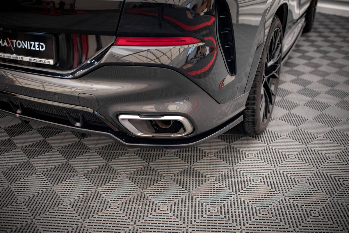 Bakre Splitter (With Vertical Bars) V.2 för BMW X6 M-Pack G06