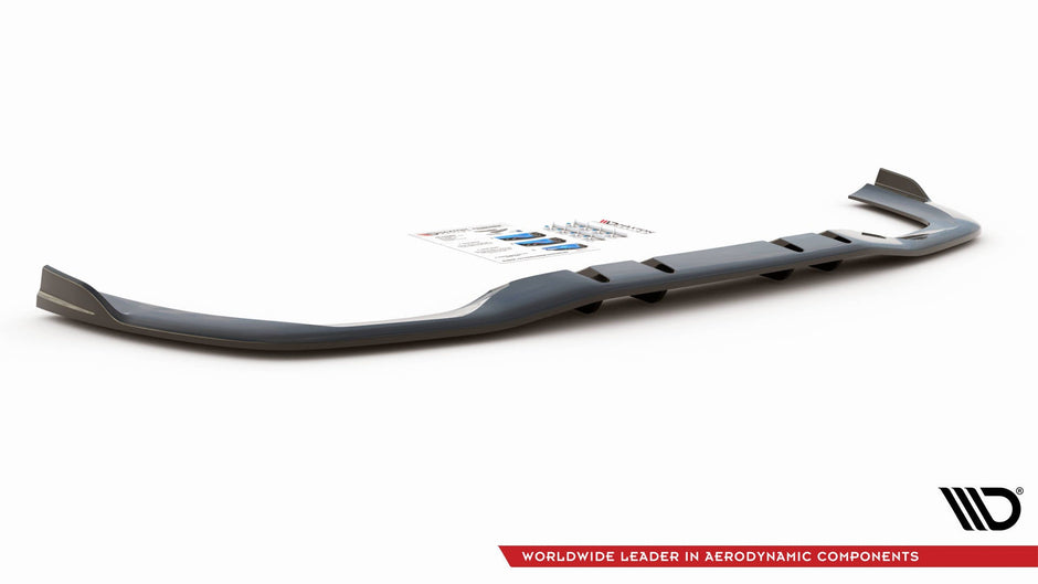 Bakre Splitter (With Vertical Bars) V.2 för Mercedes A 35 AMG Sedan V177