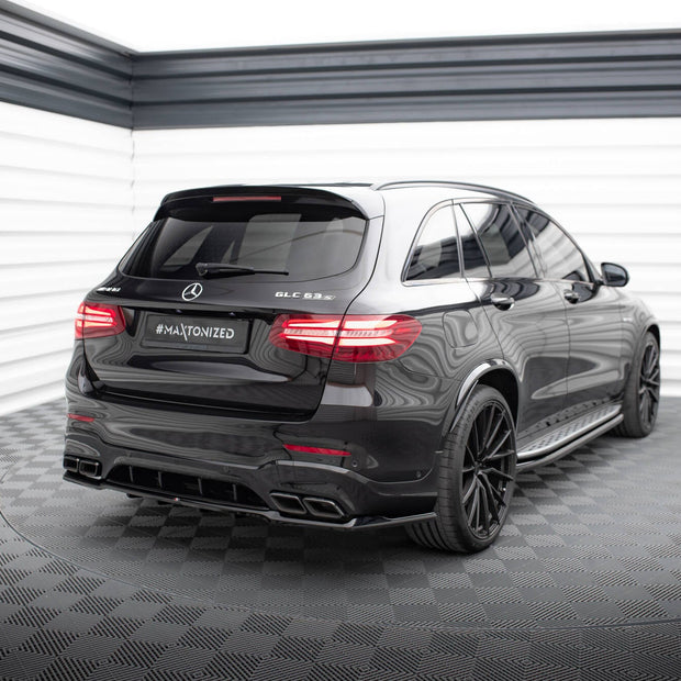 Bakre Splitter (With Vertical Bars) V.2 för Mercedes-AMG GLC 63 SUV X253