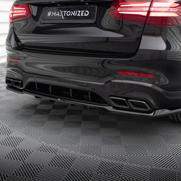 Bakre Splitter (With Vertical Bars) V.2 för Mercedes-AMG GLC 63 SUV X253