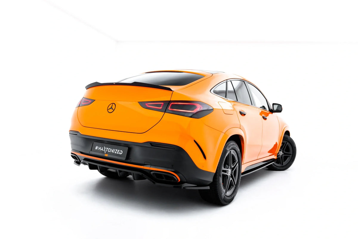 Bakre Splitter (With Vertical Bars) V.2 för Mercedes-Benz GLE Coupe AMG-Line C167 / C167 Facelift