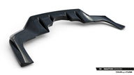 Bakre Splitter (With Vertical Bars) V.2 för Mercedes-Benz GLE Coupe AMG-Line C167 / C167 Facelift