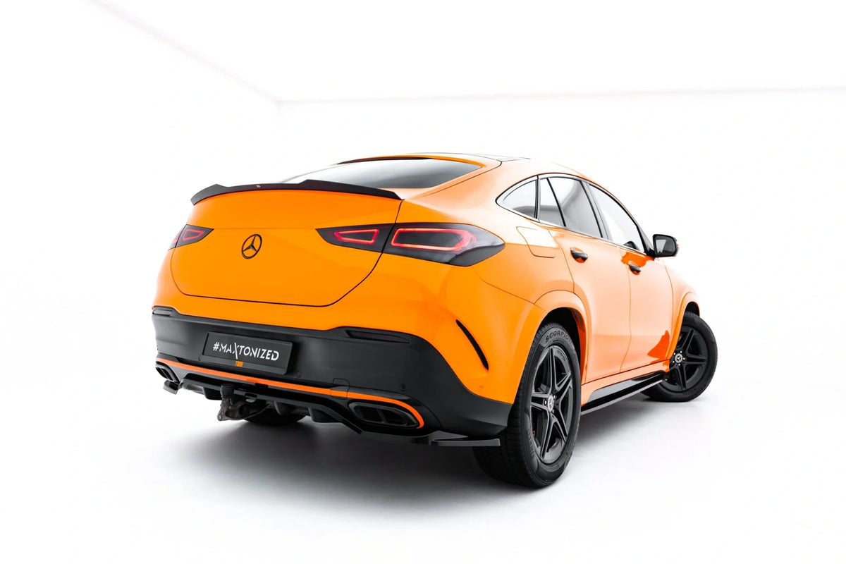 Bakre Splitter (With Vertical Bars) V.2 för Mercedes-Benz GLE Coupe AMG-Line C167 / C167 Facelift
