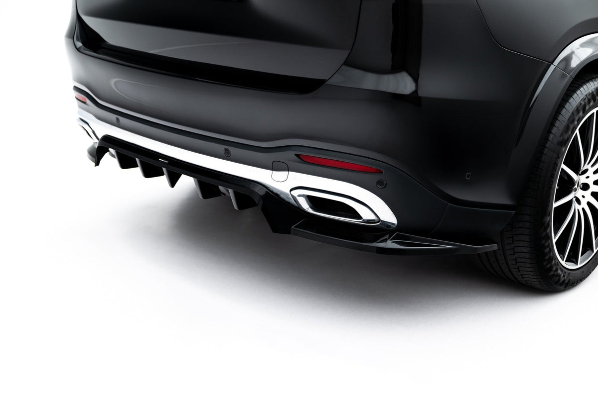 Bakre Splitter (With Vertical Bars) V.2 för Mercedes-Benz GLS AMG-Line X167