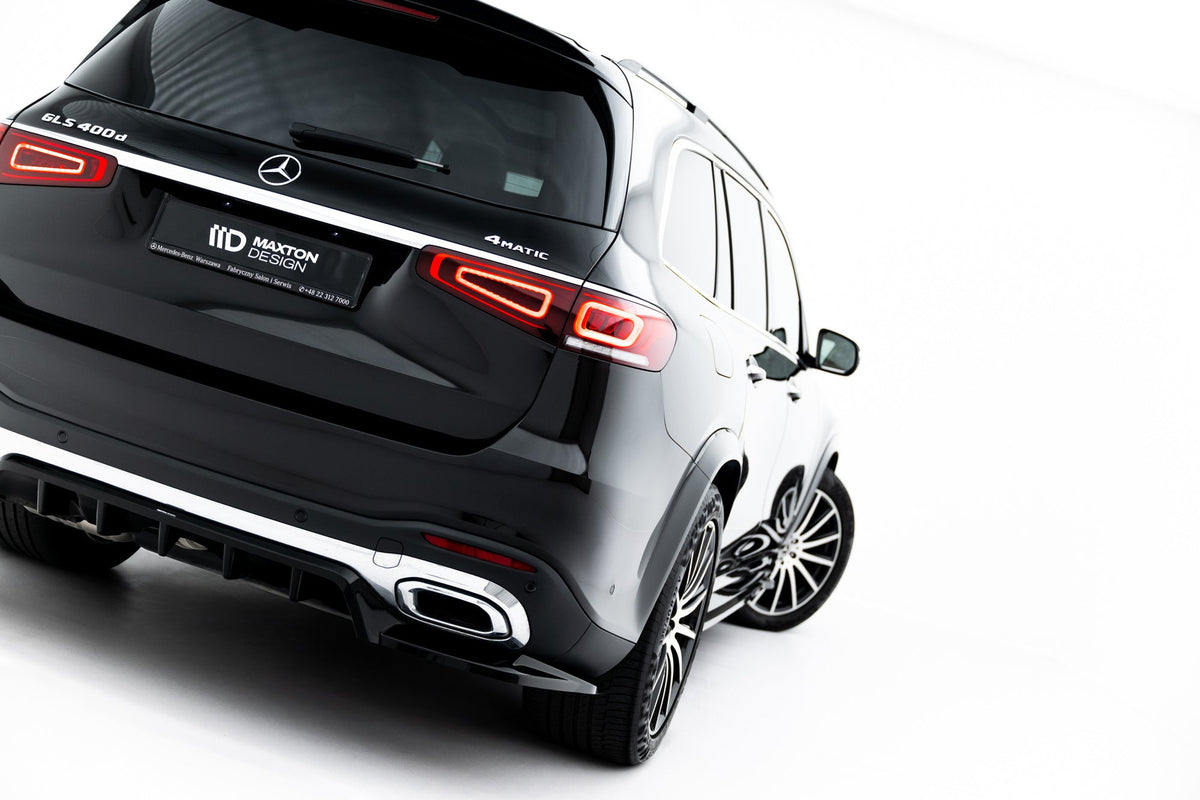 Bakre Splitter (With Vertical Bars) V.2 för Mercedes-Benz GLS AMG-Line X167