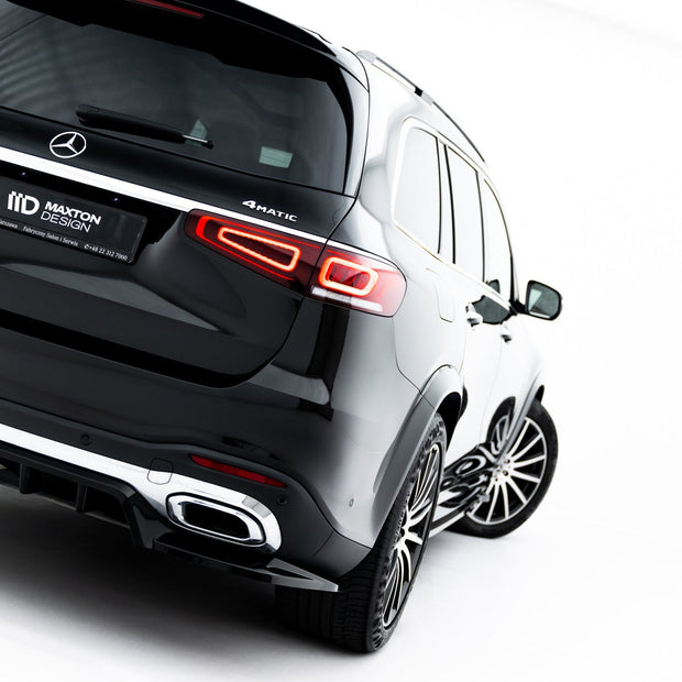 Bakre Splitter (With Vertical Bars) V.2 för Mercedes-Benz GLS AMG-Line X167