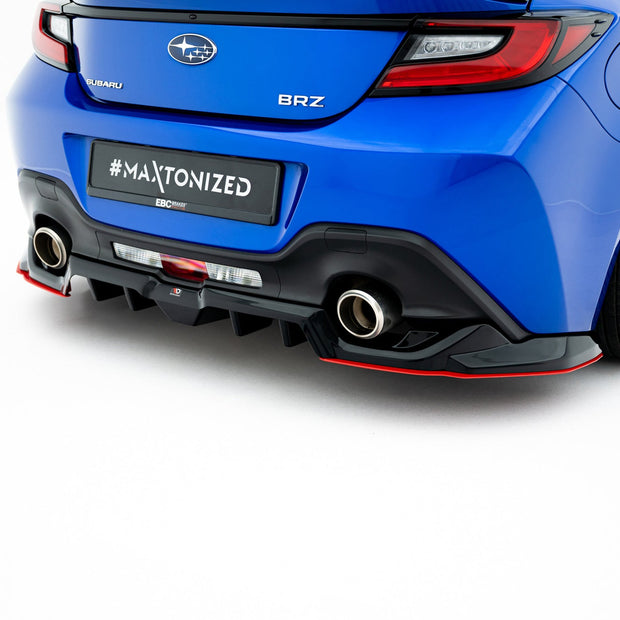 Bakre Splitter (With Vertical Bars) V.2 för Subaru BRZ Mk2