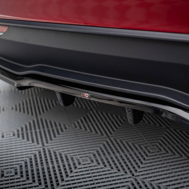 Bakre Splitter (With Vertical Bars) V.2 för Tesla Model 3 Project Highland(Facelift)