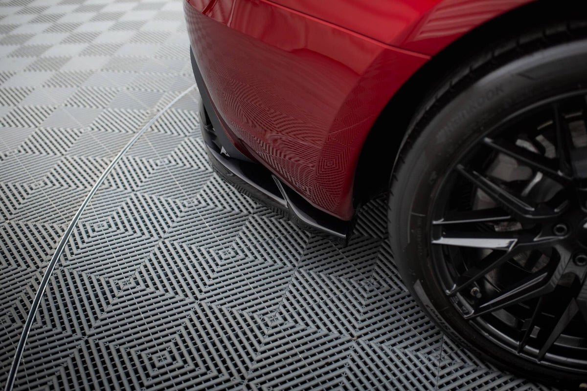 Bakre Splitter (With Vertical Bars) V.2 för Tesla Model 3 Project Highland(Facelift)