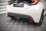 Bakre Splitter (With Vertical Bars) V.2 för Toyota Yaris Mk4
