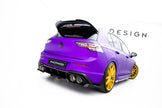 Bakre Splitter (With Vertical Bars) V.2 för Volkswagen Golf R Hatchback Mk8 / Mk8 Facelift