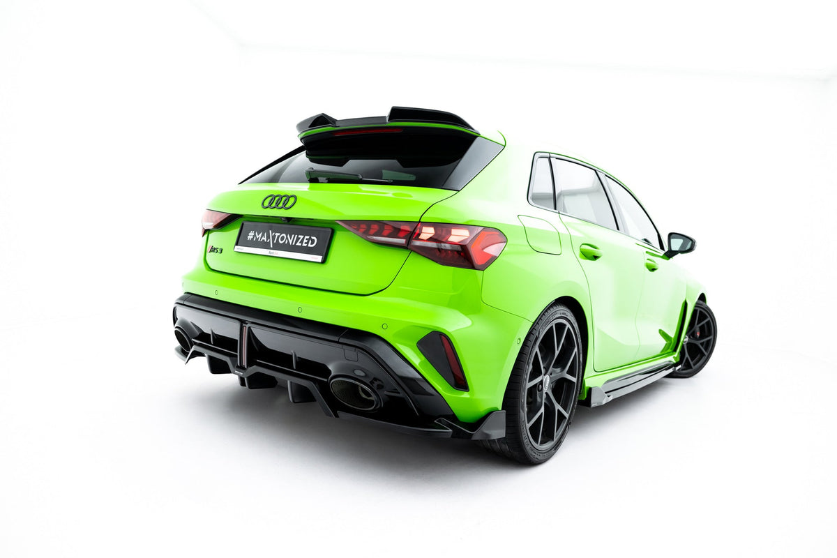 Bakre Splitter (With Vertical Bars) V.3 för Audi RS3 Sportback 8Y Facelift