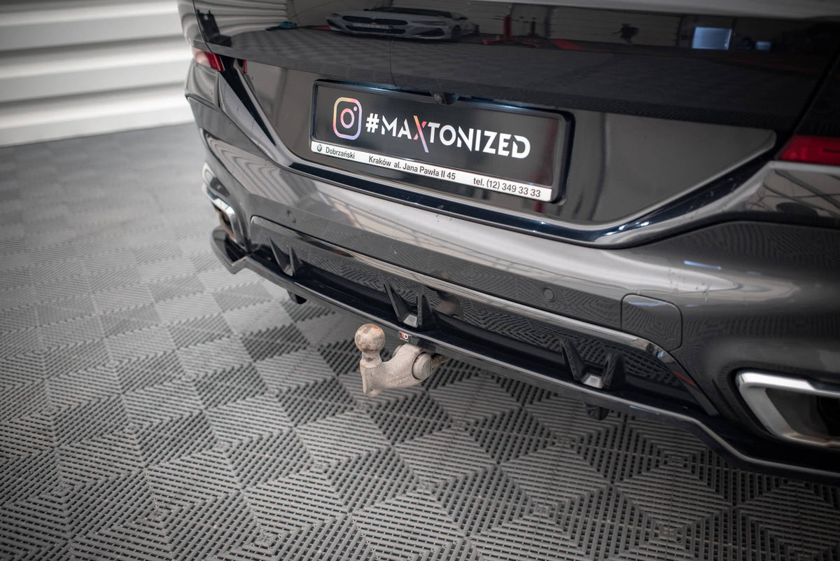 Bakre Splitter (With Vertical Bars) V.3 för BMW X6 M-Pack G06