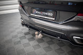 Bakre Splitter (With Vertical Bars) V.3 för BMW X6 M-Pack G06