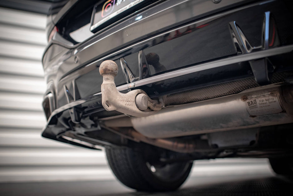 Bakre Splitter (With Vertical Bars) V.3 för BMW X6 M-Pack G06