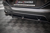 Bakre Splitter (With Vertical Bars) V.3 för BMW X6 M-Pack G06