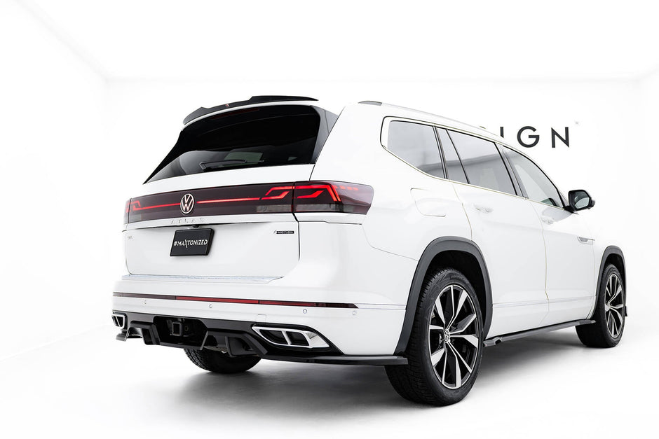 Bakre Splitter (With Vertical Bars) för Volkswagen Atlas R-Line Mk1 Facelift 2