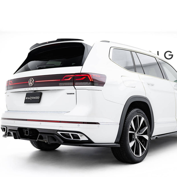 Bakre Splitter (With Vertical Bars) för Volkswagen Atlas R-Line Mk1 Facelift 2