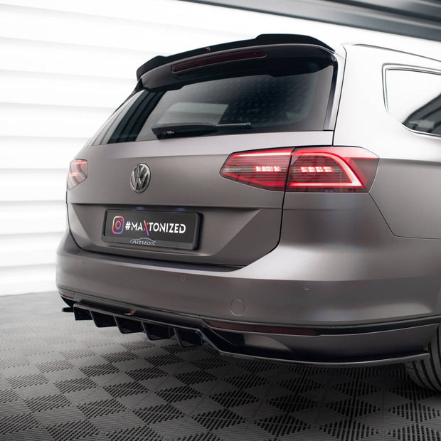 Bakre Splitter (With Vertical Bars) för Volkswagen Passat Sedan / Variant B8
