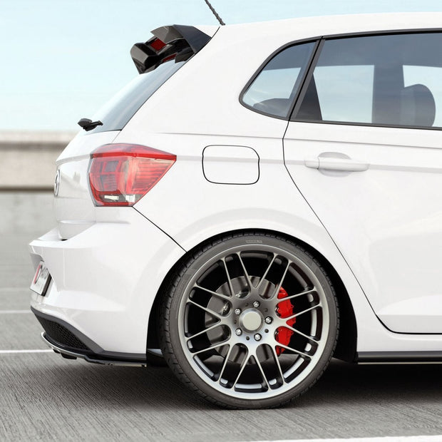 Bakre Splitter (With Vertical Bars) för Volkswagen Polo GTI / R-line Mk6