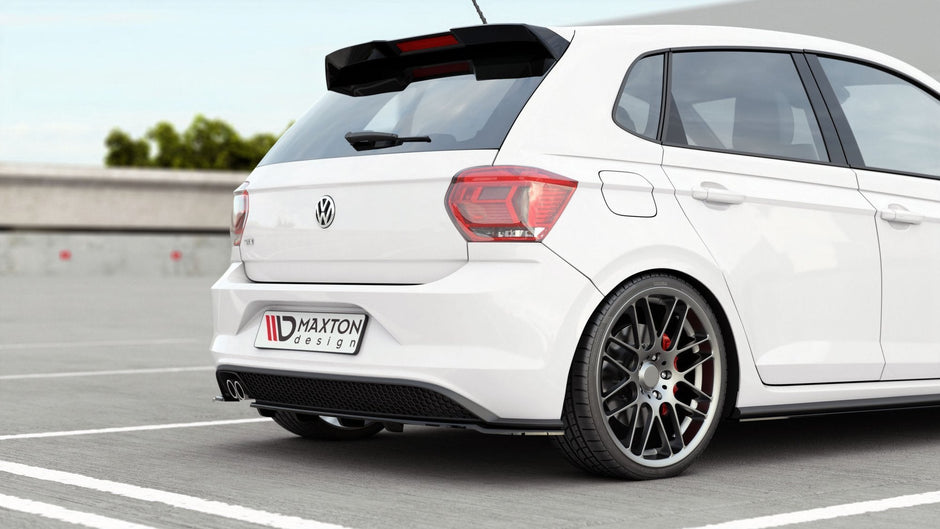 Bakre Splitter (With Vertical Bars) för Volkswagen Polo GTI / R-line Mk6
