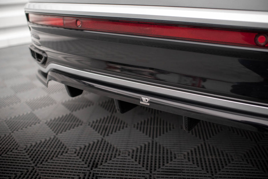 Bakre Splitter (With Vertical Bars) för Volkswagen Taigo R-Line Mk1