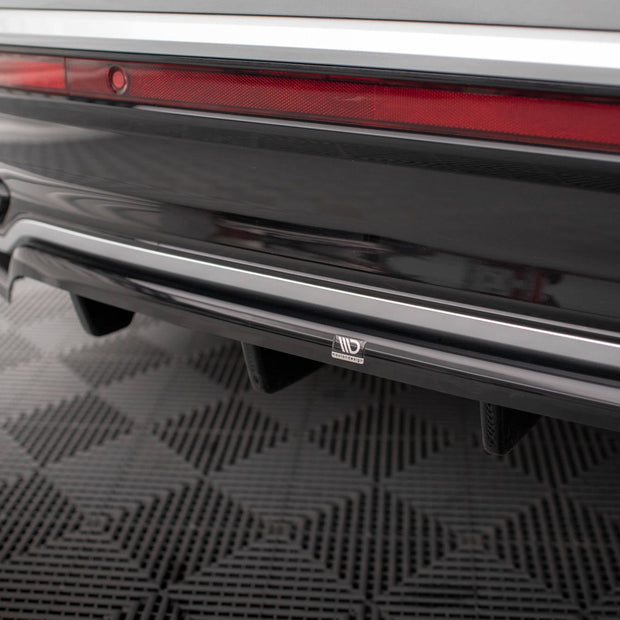 Bakre Splitter (With Vertical Bars) för Volkswagen Taigo R-Line Mk1