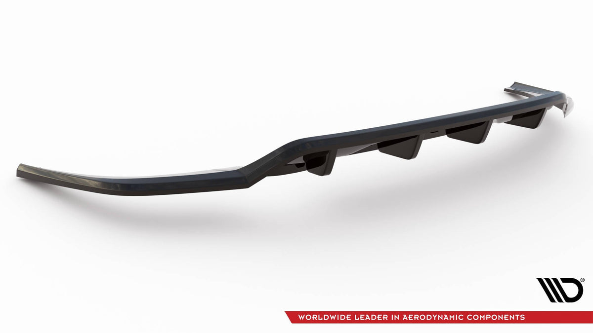 Bakre Splitter (With Vertical Bars) för Volkswagen Taigo R-Line Mk1