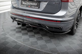 Bakre Splitter (With Vertical Bars) för Volkswagen Tiguan Allspace R-Line Mk2 Facelift