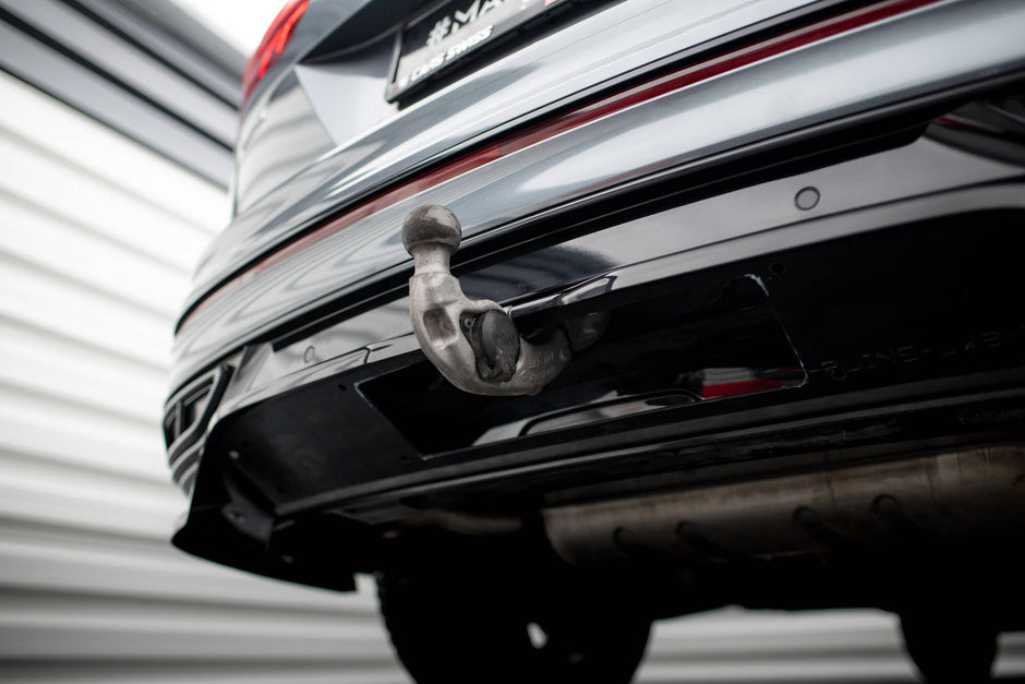 Bakre Splitter (With Vertical Bars) för Volkswagen Tiguan Allspace R-Line Mk2 Facelift
