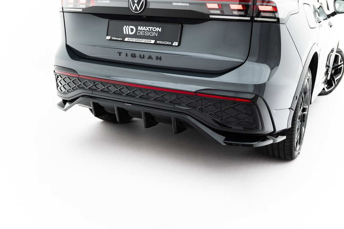 Bakre Splitter (With Vertical Bars) för Volkswagen Tiguan R-Line Mk3