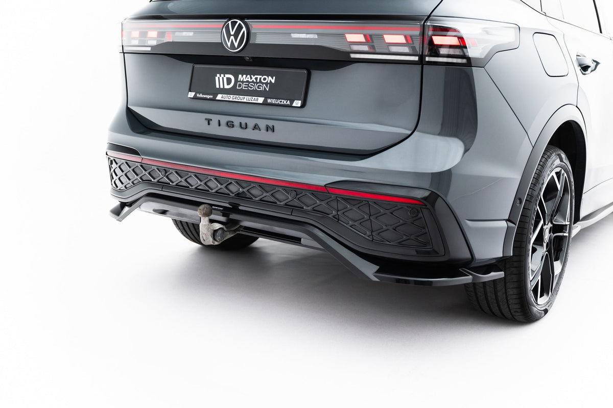 Bakre Splitter (With Vertical Bars) för Volkswagen Tiguan R-Line Mk3