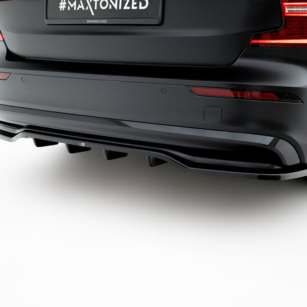 Bakre Splitter (With Vertical Bars) för Volvo S60/V60 R-Design Mk3
