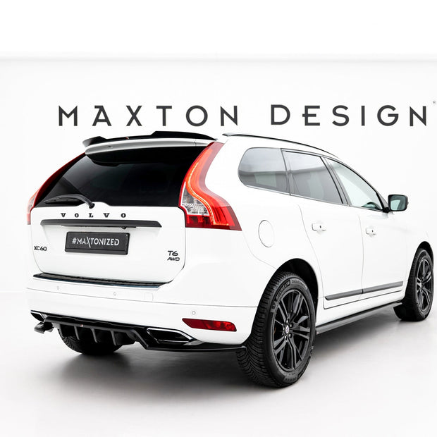 Bakre Splitter (With Vertical Bars) för Volvo XC60 Mk1 Facelift
