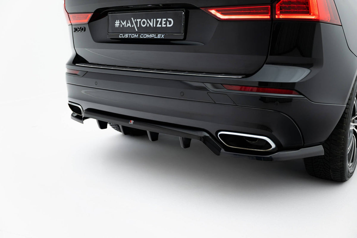 Bakre Splitter (With Vertical Bars) för Volvo XC60 Mk2