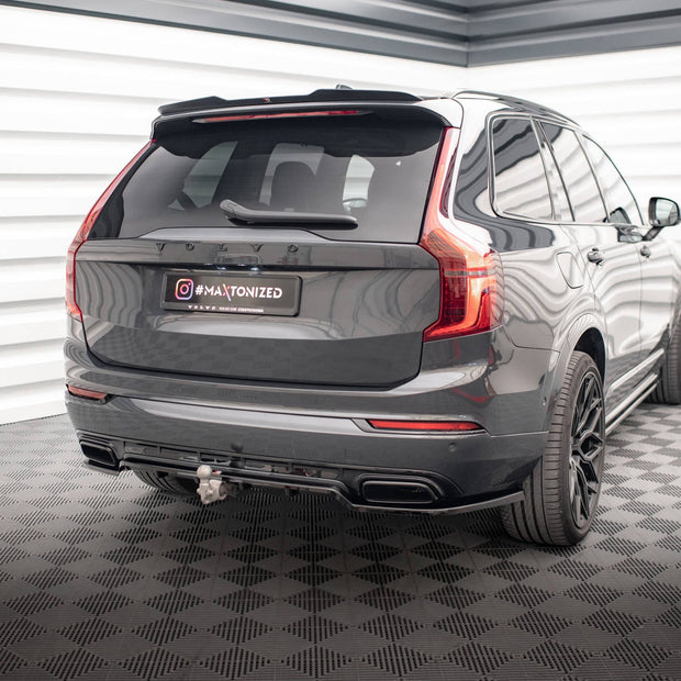 Bakre Splitter (With Vertical Bars) för Volvo XC90 R-Design Mk2 / Mk2 Facelift