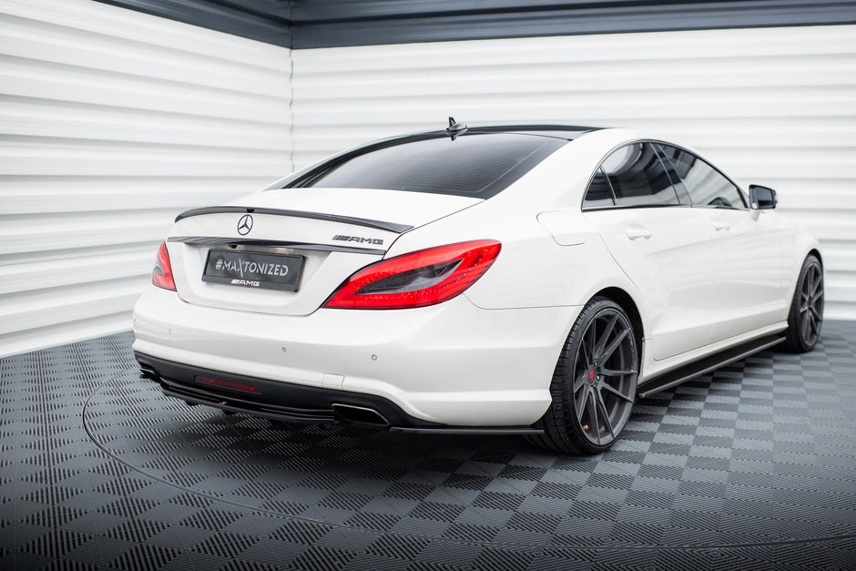 Bakre Splitter (With Vertical Bars) för Mercedes-Benz CLS AMG-Line C218