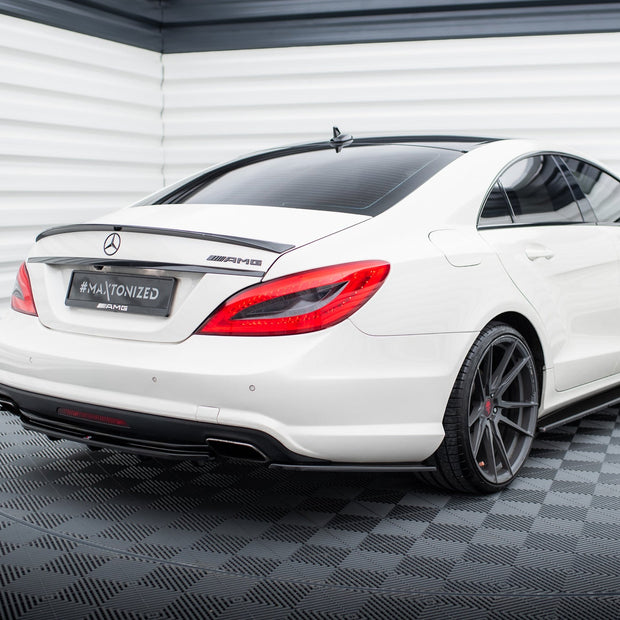 Bakre Splitter (With Vertical Bars) för Mercedes-Benz CLS AMG-Line C218