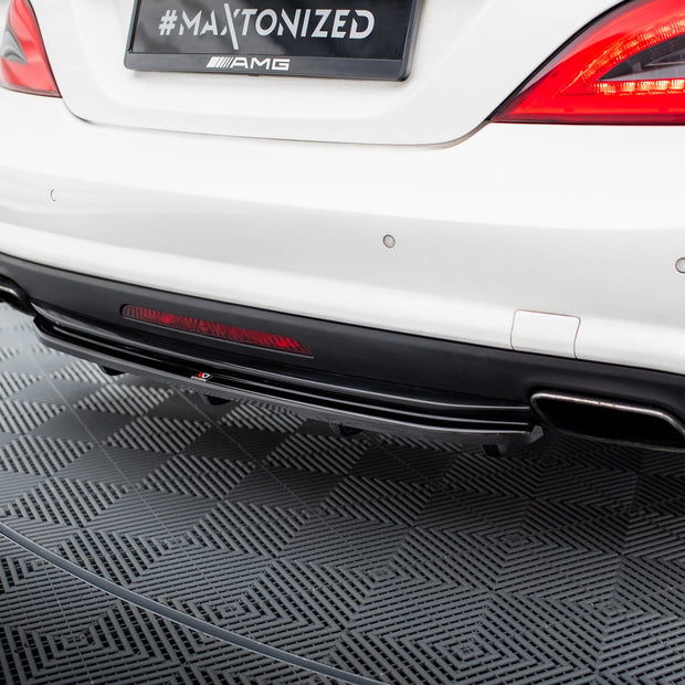 Bakre Splitter (With Vertical Bars) för Mercedes-Benz CLS AMG-Line C218