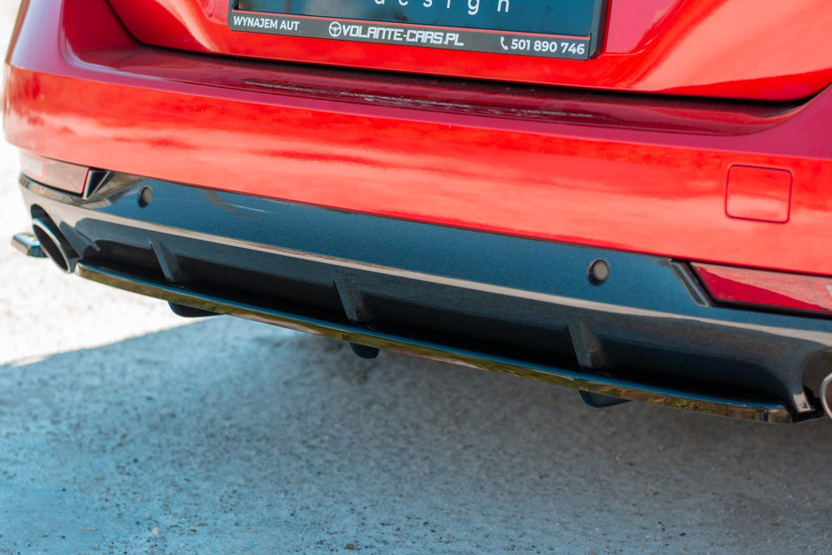 Bakre Splitter (With Vertical Bars) för Peugeot 508 Petrol Mk2