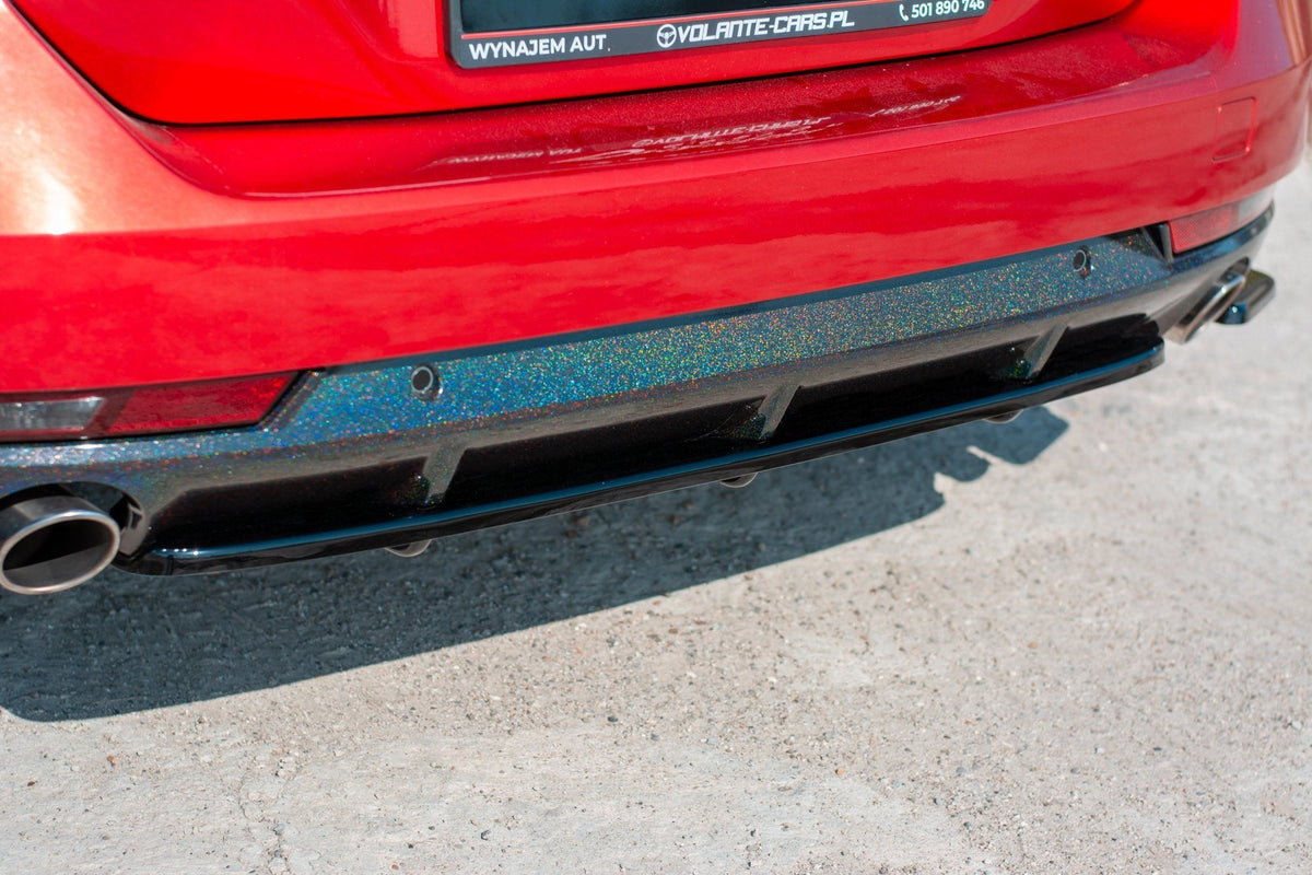 Bakre Splitter (With Vertical Bars) för Peugeot 508 Petrol Mk2