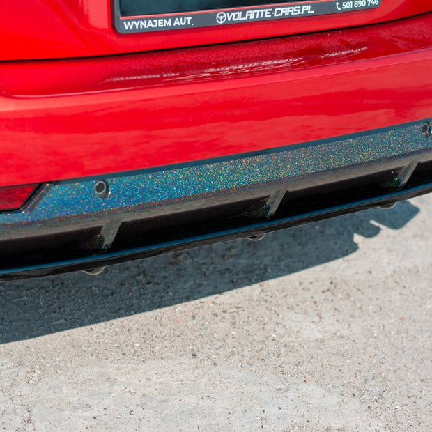 Bakre Splitter (With Vertical Bars) för Peugeot 508 Petrol Mk2
