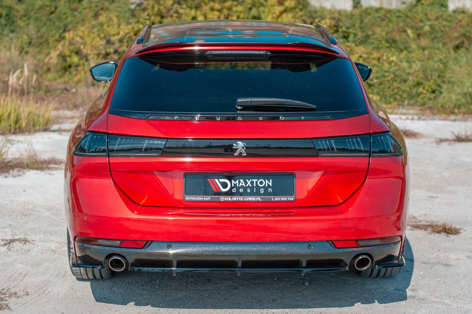 Bakre Splitter (With Vertical Bars) för Peugeot 508 Petrol Mk2