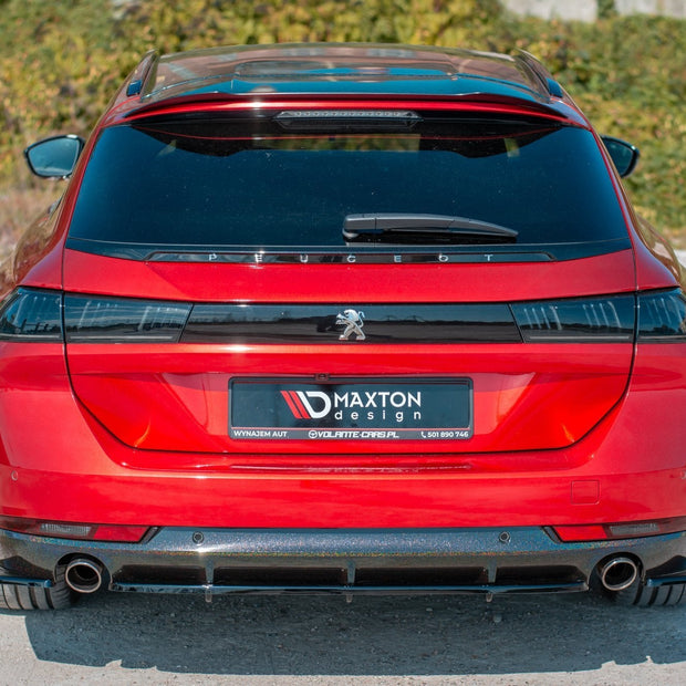 Bakre Splitter (With Vertical Bars) för Peugeot 508 Petrol Mk2