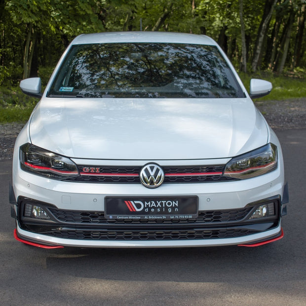 Front Side Splitters för Volkswagen Polo GTI / R-line Mk6