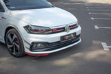 Front Side Splitters för Volkswagen Polo GTI / R-line Mk6