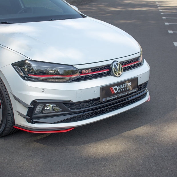 Front Side Splitters för Volkswagen Polo GTI / R-line Mk6