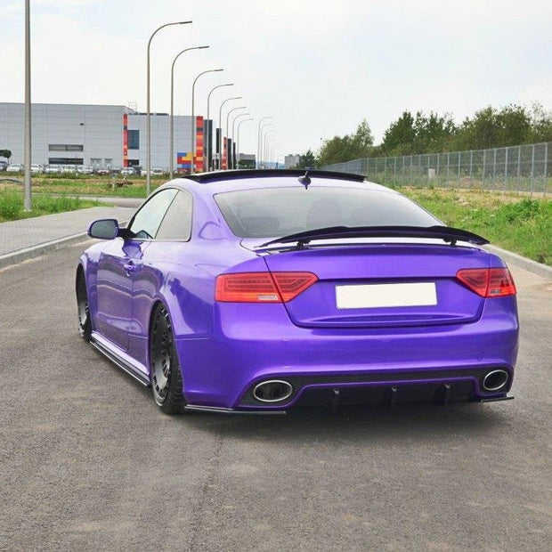 Bakre Sidosplitters för Audi RS5 Mk1 (8T) Facelift