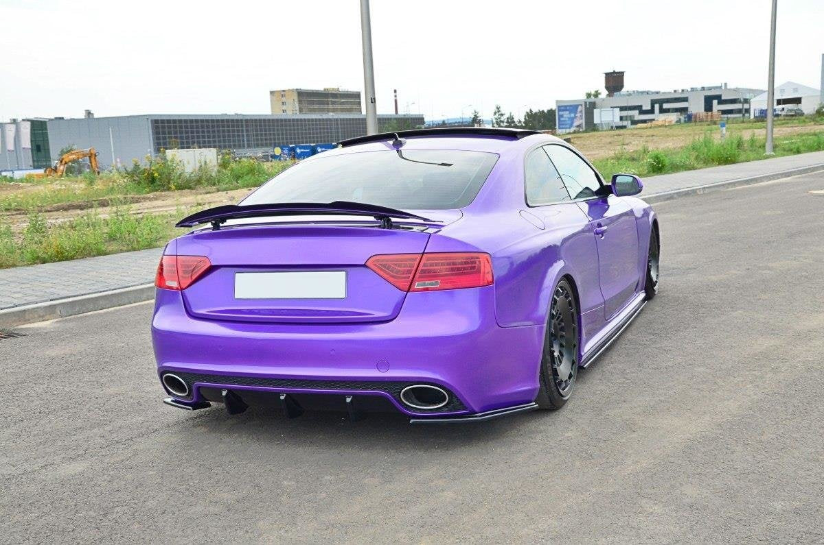 Bakre Sidosplitters för Audi RS5 Mk1 (8T) Facelift