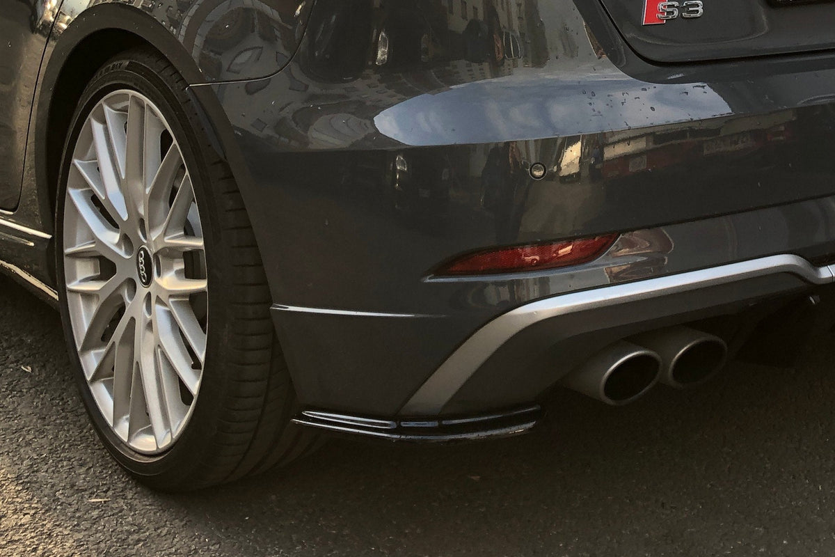 Bakre Sidosplitters för Audi S3 8v Facelift